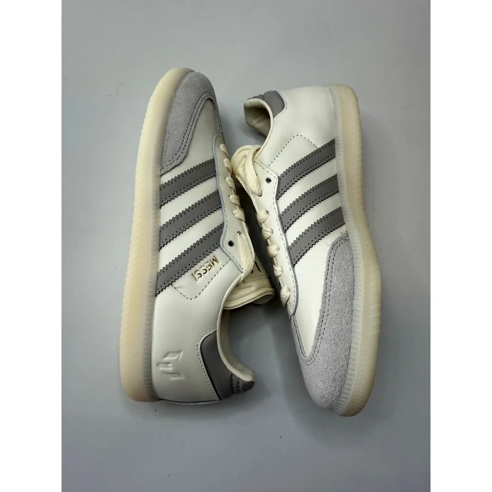 Adidas Samba‎ Messi Inter Miami CF White Brown Gold JQ0266 Youth 5 W 6.5 NWB
